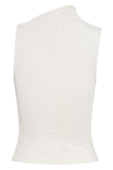 Hadleigh Sleeveless Slinky Top - Ivory