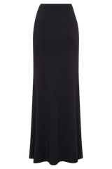 Jules Recycled Nylon And Mesh Maxi Skirt - Black