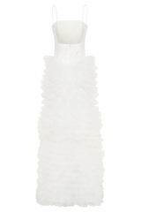 Magnolia Tiered Ruffle Maxi Dress - Ivory