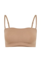 Joanna Strapless Shapewear Bra - Latte
