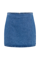 Ellie Denim Mini Skirt - 70's Blue