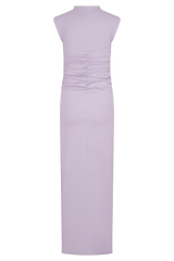 Elliot High Neck Sleeveless Maxi Dress - Lilac