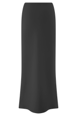Eris Scuba Jersey Maxi Skirt - Black