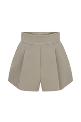 Alden High Waisted Short - Pebble