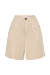 Andina Linen Shorts - Natural Beige
