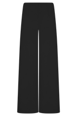 Arlo Wide Leg Suiting Trouser - Black