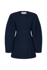 Beatrice Blazer Mini Dress - Navy