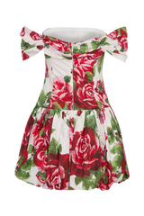 Giovanna Off Shoulder Mini Dress - Sonia Rose Print