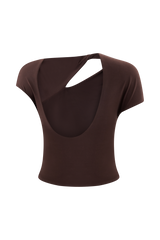 Haven Slinky Twist Top - Chocolate