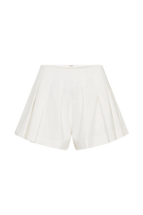 Issy Cotton Shorts - White