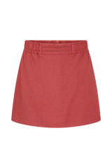 Kallie Linen Skort - Burnt Rose