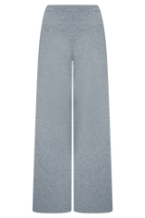 Kerrymae Straight Leg Knit Pants - Grey Marle