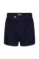 Meadow Denim Shorts - Indigo Blue