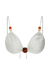 Memphis Beaded Bikini Top - Mint