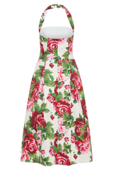 Juana Halter Midi Dress - Sonia Rose Print