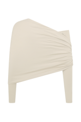 Corinna Modal One Shoulder Top - Ivory