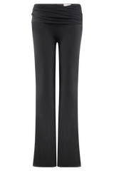 Preston Modal Straight Leg Pants - Black