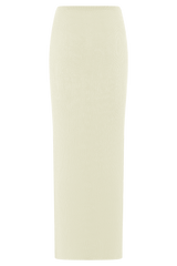 Reagan Knit Maxi Skirt - White